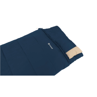 Outwell Contour Lux Deep Blue | Sleeping Bag | 220 x 85 cm | Temperature -19 to 15 C | Right Zipper Outwell Contour Lux Deep Blue | Sleeping Bag | 220 x 85 cm | Temperature -19 to 15 C | Right Zipper