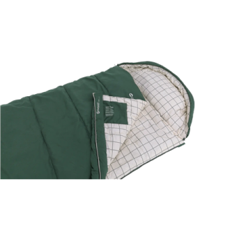 Outwell Camper Prime Green | Sleeping Bag | 235 x 90 cm | Temperature -15 to 5 C | Right Zipper Outwell Camper Prime Green | Sleeping Bag | 235 x 90 cm | Temperature -15 to 5 C | Right Zipper