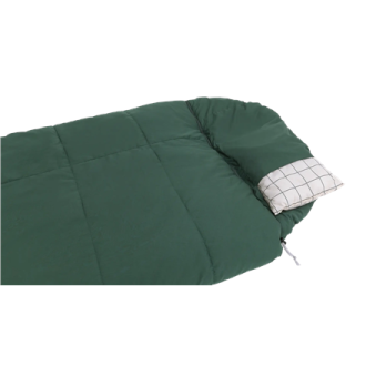Outwell Camper Prime Green | Sleeping Bag | 235 x 90 cm | Temperature -15 to 5 C | Right Zipper Outwell Camper Prime Green | Sleeping Bag | 235 x 90 cm | Temperature -15 to 5 C | Right Zipper