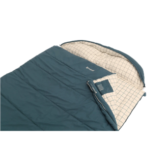 Outwell Camper Lux Double Blue | Sleeping Bag | 235 x 150 cm | Temperature -16 to 5 C | Both Side Zipper Outwell Camper Lux Double Blue | Sleeping Bag | 235 x 150 cm | Temperature -16 to 5 C | Both Side Zipper