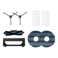 Anker Eufy | Replacement Parts Kit for Eufy C20 Omni Robot Vacuum, Roller Brush with Bristles and Rubber, Brush Guard, 2 Side Br Anker Eufy | Replacement Parts Kit for Eufy C20 Omni Robot Vacuum, Roller Brush with Bristles and Rubber, Brush Guard, 2 Side Br