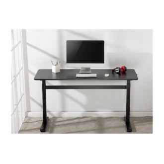 Manually adjustable sit-stand desk EO0027 | 70-117 cm | Maximum load weight 40 kg | Black Manually adjustable sit-stand desk EO0027 | 70-117 cm | Maximum load weight 40 kg | Black