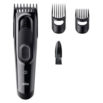Braun Hair Clipper | HC5530 Series 5 | Cordless | Number of length steps 17 | Black Braun Hair Clipper | HC5530 Series 5 | Cordless | Number of length steps 17 | Black