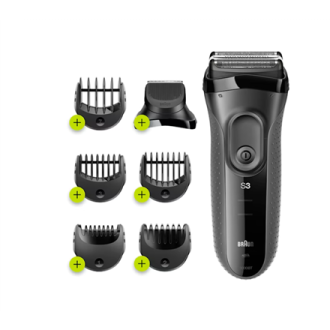 Braun Shave&Style Shaver | 3000BT Series 3 | Operating time (max) 45 min | NiMH | Black Braun Shave&Style Shaver | 3000BT Series 3 | Operating time (max) 45 min | NiMH | Black