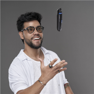 GA.MA Trimmer | PM6502 Beetle Lumine | Corded/Cordless | Black GA.MA Trimmer | PM6502 Beetle Lumine | Corded/Cordless | Black