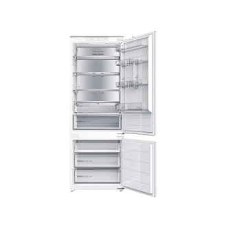Midea Refrigerator | MDRE554FGD01D | Energy efficiency class D | Built-in | Combi | Height 195.3 cm | No Frost system | Fridge n Midea Refrigerator | MDRE554FGD01D | Energy efficiency class D | Built-in | Combi | Height 195.3 cm | No Frost system | Fridge n