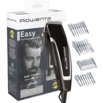 Rowenta Hair Trimmer | TN1603F0 | Corded | Black/Silver Rowenta Hair Trimmer | TN1603F0 | Corded | Black/Silver