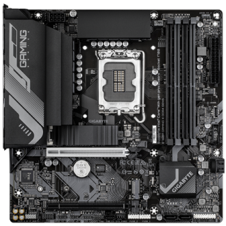 Gigabyte B760M GAMING X DDR4 GEN5 | Processor family Intel | Processor socket LGA1700 | DDR4 | Supported hard disk drive interfa Gigabyte B760M GAMING X DDR4 GEN5 | Processor family Intel | Processor socket LGA1700 | DDR4 | Supported hard disk drive interfa