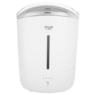 Adler Humidifier | AD 7971 | 30 W | Water tank capacity 5 L | Ultrasonic | Humidification capacity 100-250 ml/hr | White Adler Humidifier | AD 7971 | 30 W | Water tank capacity 5 L | Ultrasonic | Humidification capacity 100-250 ml/hr | White