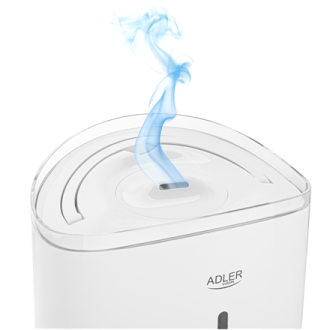 Adler Humidifier | AD 7971 | 30 W | Water tank capacity 5 L | Ultrasonic | Humidification capacity 100-250 ml/hr | White Adler Humidifier | AD 7971 | 30 W | Water tank capacity 5 L | Ultrasonic | Humidification capacity 100-250 ml/hr | White