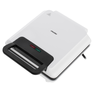 Mesko Waffle Maker | MS 3091 | 1800 W | Number of pastry 2 | Belgium | White Mesko Waffle Maker | MS 3091 | 1800 W | Number of pastry 2 | Belgium | White