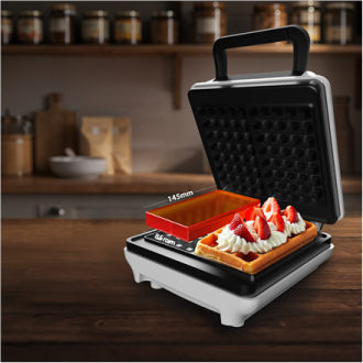 Mesko Waffle Maker | MS 3091 | 1800 W | Number of pastry 2 | Belgium | White Mesko Waffle Maker | MS 3091 | 1800 W | Number of pastry 2 | Belgium | White