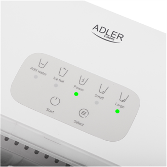Adler Ice Cube Maker | AD 8800 | Power 105 W | Capacity 1.4 L | White
