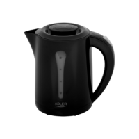 Adler | Kettle | AD 1244 | Electric | 1850 W | 2.5 L | Plastic | 360 rotational base | Black Adler | Kettle | AD 1244 | Electric | 1850 W | 2.5 L | Plastic | 360 rotational base | Black