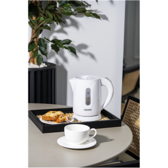 Mesko | Kettle | MS 1376 | Electric | 850 W | 0.8 L | Plastic | 360 rotational base | White Mesko | Kettle | MS 1376 | Electric | 850 W | 0.8 L | Plastic | 360 rotational base | White