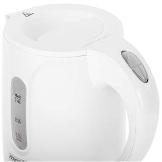 Mesko | Kettle | MS 1376 | Electric | 850 W | 0.8 L | Plastic | 360 rotational base | White Mesko | Kettle | MS 1376 | Electric | 850 W | 0.8 L | Plastic | 360 rotational base | White