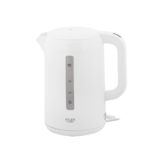 Adler | Kettle | AD 1386 | Electric | 1850 W | 2.2 L | Plastic | 360 rotational base | White Adler | Kettle | AD 1386 | Electric | 1850 W | 2.2 L | Plastic | 360 rotational base | White
