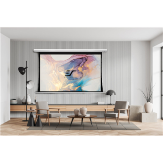 Elite Screens Electric Projection Screen, White | SKT150XHW2 | Diagonal 150 