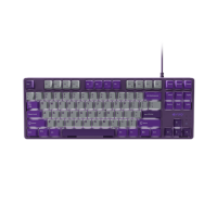 Fury | Kanabo K2 | Gaming Keyboard | Wired | US | Linear | Gray/Purple Fury | Kanabo K2 | Gaming Keyboard | Wired | US | Linear | Gray/Purple