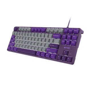 Fury | Kanabo K2 | Gaming Keyboard | Wired | US | Linear | Gray/Purple Fury | Kanabo K2 | Gaming Keyboard | Wired | US | Linear | Gray/Purple