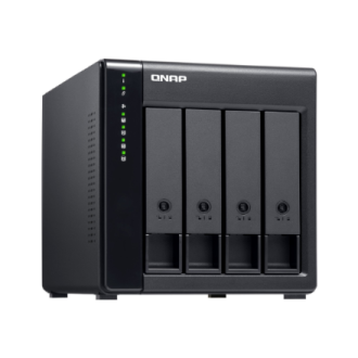QNAP High-performance Desktop SATA 6Gbps JBOD Storage Enclosure | TL-D400S | Black QNAP High-performance Desktop SATA 6Gbps JBOD Storage Enclosure | TL-D400S | Black