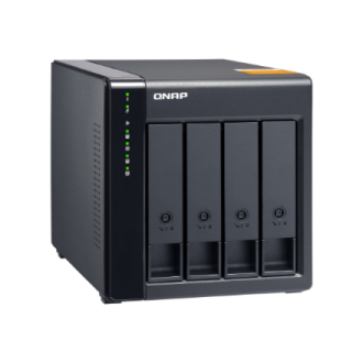 QNAP High-performance Desktop SATA 6Gbps JBOD Storage Enclosure | TL-D400S | Black QNAP High-performance Desktop SATA 6Gbps JBOD Storage Enclosure | TL-D400S | Black
