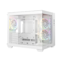 Deepcool Case | CG330 3F WH | Micro ATX | White Deepcool Case | CG330 3F WH | Micro ATX | White