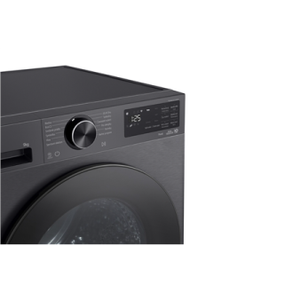LG Dryer Machine | RHX5009TBB | Energy efficiency class B | Front loading | 9 kg | Heat pump | LED | Depth 66 cm | Wi-Fi | Matte LG Dryer Machine | RHX5009TBB | Energy efficiency class B | Front loading | 9 kg | Heat pump | LED | Depth 66 cm | Wi-Fi | Matte