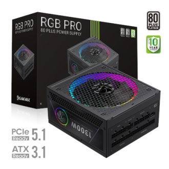 Gamemax PSU | RGB PRO 1300P | 1300 W | Platinum | Full Modular Gamemax PSU | RGB PRO 1300P | 1300 W | Platinum | Full Modular