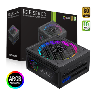 Gamemax PSU | RGB 750G | 750 W | Gold | Full Modular Gamemax PSU | RGB 750G | 750 W | Gold | Full Modular