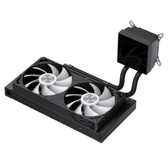 Gamemax CPU Liquid Cooler | GLACIER 240 LCD BK | Black Gamemax CPU Liquid Cooler | GLACIER 240 LCD BK | Black