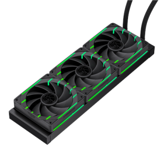 Gamemax CPU Liquid Cooler | HAILSTORM 360 LCD BK | Black Gamemax CPU Liquid Cooler | HAILSTORM 360 LCD BK | Black