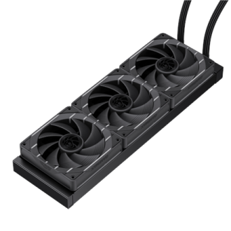 Gamemax CPU Liquid Cooler | HAILSTORM 360 LCD BK | Black Gamemax CPU Liquid Cooler | HAILSTORM 360 LCD BK | Black