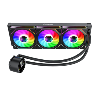 Gamemax CPU Liquid Cooler | ICEBURG 360 DIGITAL BK | Black Gamemax CPU Liquid Cooler | ICEBURG 360 DIGITAL BK | Black