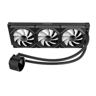 Gamemax CPU Liquid Cooler | ICEBURG 360 DIGITAL BK | Black Gamemax CPU Liquid Cooler | ICEBURG 360 DIGITAL BK | Black
