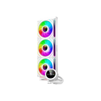 Gamemax CPU Liquid Cooler | ICEBURG 360 DIGITAL WH | White Gamemax CPU Liquid Cooler | ICEBURG 360 DIGITAL WH | White