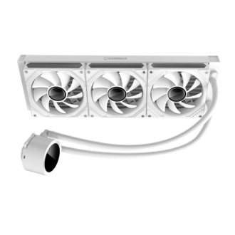 Gamemax CPU Liquid Cooler | ICEBURG 360 DIGITAL WH | White Gamemax CPU Liquid Cooler | ICEBURG 360 DIGITAL WH | White