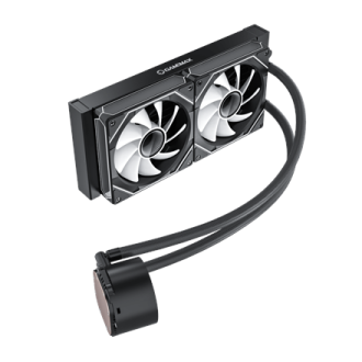 Gamemax CPU Liquid Cooler | ICEBURG 240 DIGITAL BK | Black Gamemax CPU Liquid Cooler | ICEBURG 240 DIGITAL BK | Black
