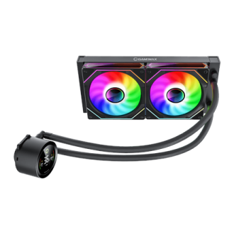 Gamemax CPU Liquid Cooler | ICEBURG 240 DIGITAL BK | Black Gamemax CPU Liquid Cooler | ICEBURG 240 DIGITAL BK | Black