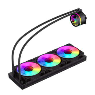 Gamemax CPU Liquid Cooler | ICEBURG 360 INFINITY BK | Black Gamemax CPU Liquid Cooler | ICEBURG 360 INFINITY BK | Black