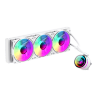 Gamemax CPU Liquid Cooler | ICEBURG 360 INFINITY WH | White Gamemax CPU Liquid Cooler | ICEBURG 360 INFINITY WH | White