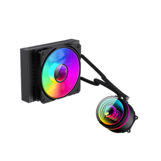 Gamemax CPU Liquid Cooler | ICEBURG 120 BK | Black Gamemax CPU Liquid Cooler | ICEBURG 120 BK | Black