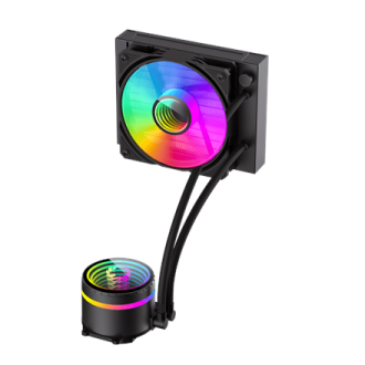 Gamemax CPU Liquid Cooler | ICEBURG 120 BK | Black Gamemax CPU Liquid Cooler | ICEBURG 120 BK | Black
