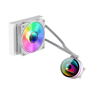 Gamemax CPU Liquid Cooler | ICEBURG 120 WT | White Gamemax CPU Liquid Cooler | ICEBURG 120 WT | White