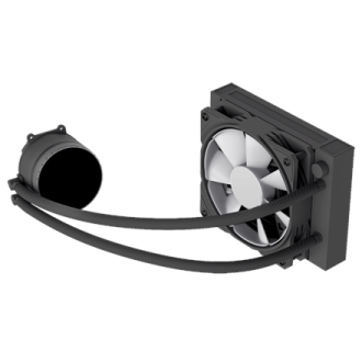 Gamemax CPU Liquid Cooler | ICEBURG 120 BK | Black Gamemax CPU Liquid Cooler | ICEBURG 120 BK | Black