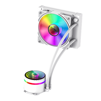 Gamemax CPU Liquid Cooler | ICEBURG 120 WT | White Gamemax CPU Liquid Cooler | ICEBURG 120 WT | White
