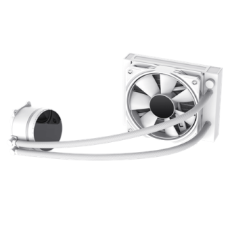 Gamemax CPU Liquid Cooler | ICEBURG 120 WT | White Gamemax CPU Liquid Cooler | ICEBURG 120 WT | White