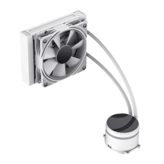 Gamemax CPU Liquid Cooler | ICEBURG 120 WT | White Gamemax CPU Liquid Cooler | ICEBURG 120 WT | White
