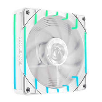 Gamemax Case Fan | TORNADO T12 ARGB-RW | White Gamemax Case Fan | TORNADO T12 ARGB-RW | White