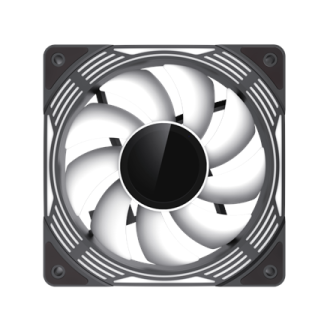 Gamemax Case Fan | KF300 BK | Black Gamemax Case Fan | KF300 BK | Black